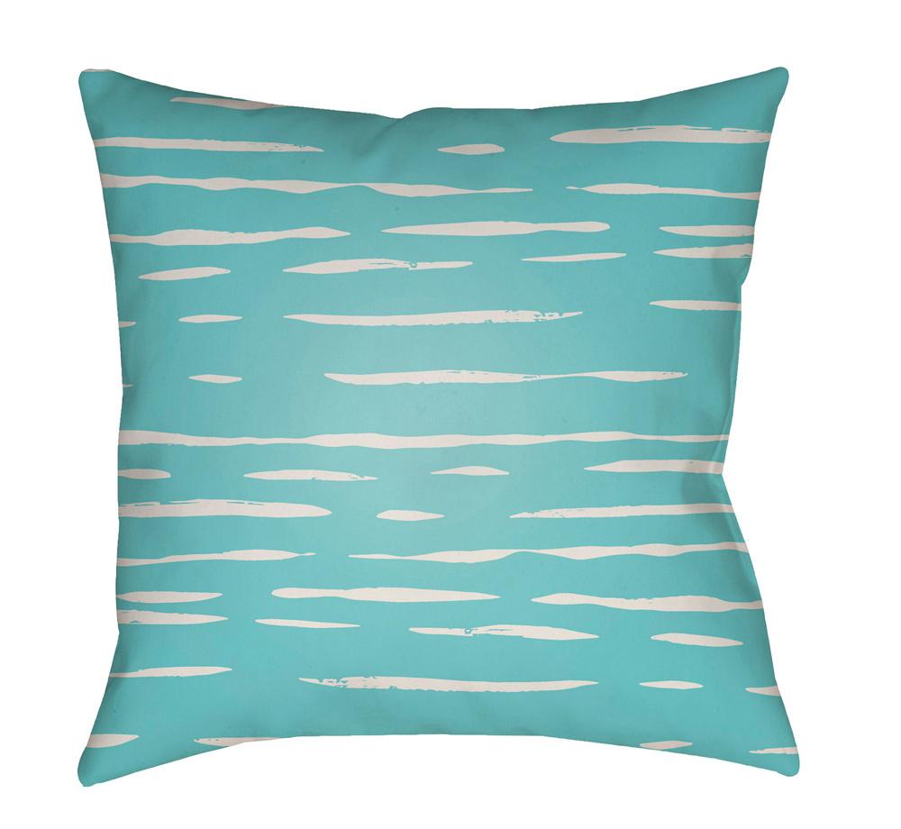 Livabliss - Painted Stripes 20inLx20inW Accent Pillow - WRAN004-2020 veiw 1