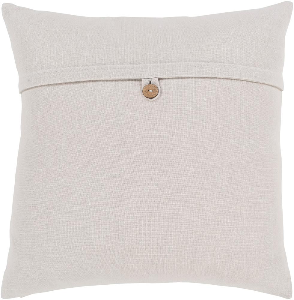 Livabliss - Penelope 20inLx20inW Accent Pillow - With Down Insert - PLP005-2020D veiw 1
