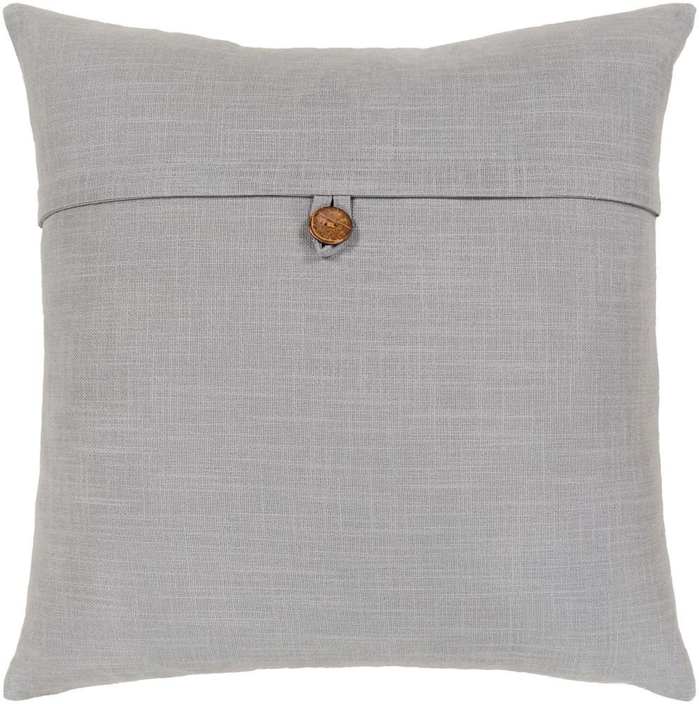 Livabliss - Penelope 20inLx20inW Accent Pillow - With Down Insert - PLP006-2020D veiw 1