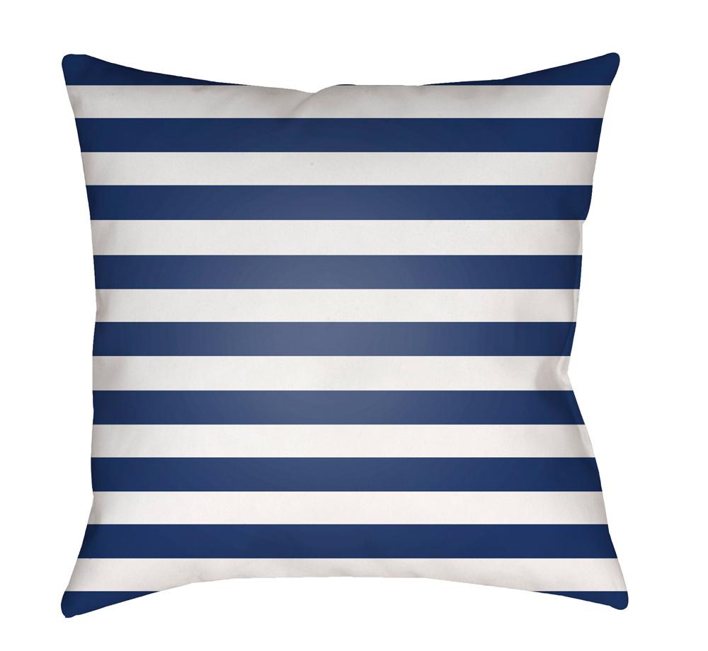 Livabliss - Prepster Stripe 18inLx18inW Accent Pillow - LIL055-1818 veiw 1