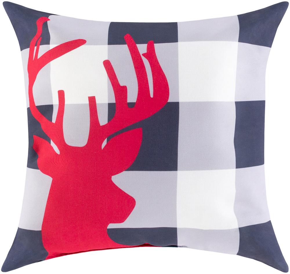 Livabliss - Reindeer Buffalo 18inLx18inW Accent Pillow - RDB001-1818 veiw 1