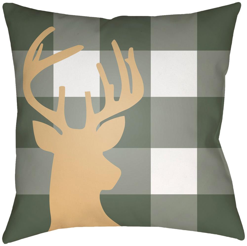 Livabliss - Reindeer Buffalo 20inLx20inW Accent Pillow - RDB002-2020 veiw 1
