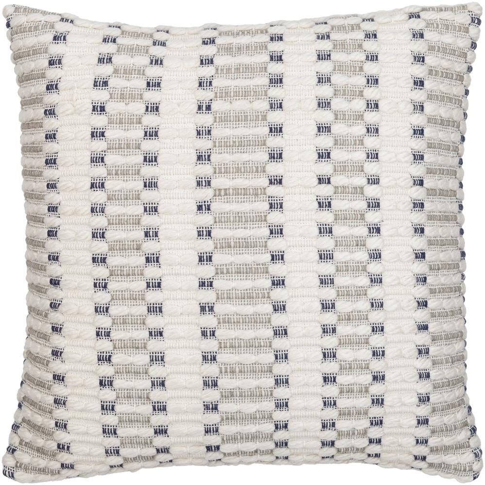 Livabliss - Rotterdam 22inLx22inW Accent Pillow - With Down Insert - RTD001-2222D veiw 1