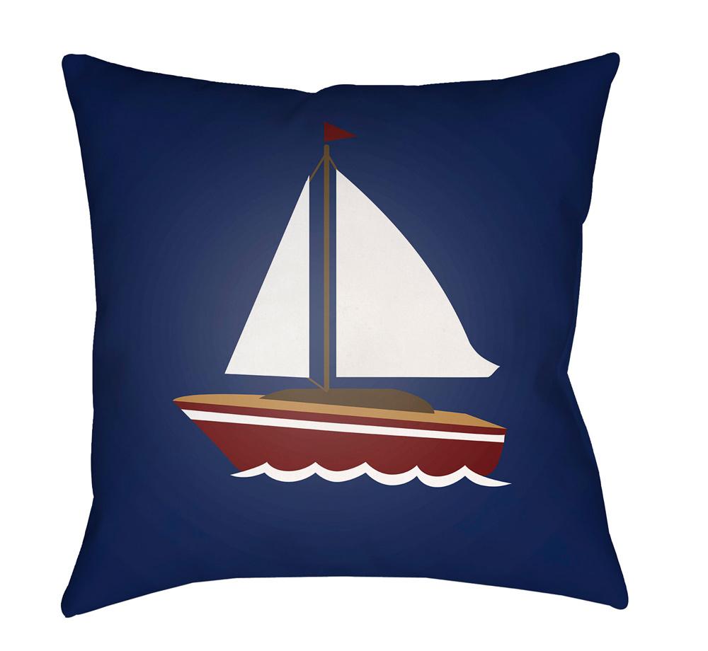 Livabliss - Sail 18inLx18inW Accent Pillow - LAKE011-1818 veiw 1