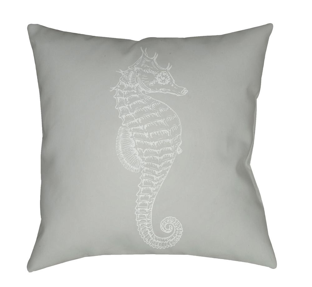 Livabliss - Seahorse 18inLx18inW Accent Pillow - SOL059-1818 veiw 1