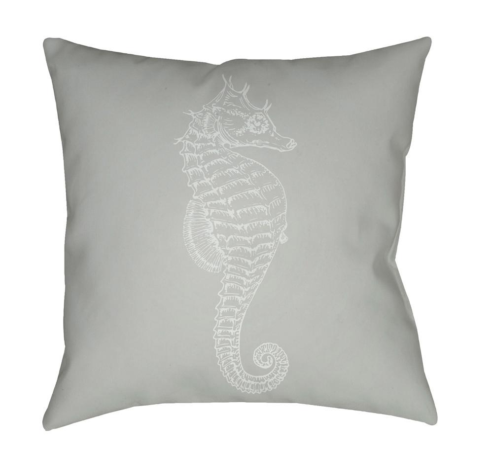 Livabliss - Seahorse 20inLx20inW Accent Pillow - SOL059-2020 veiw 1
