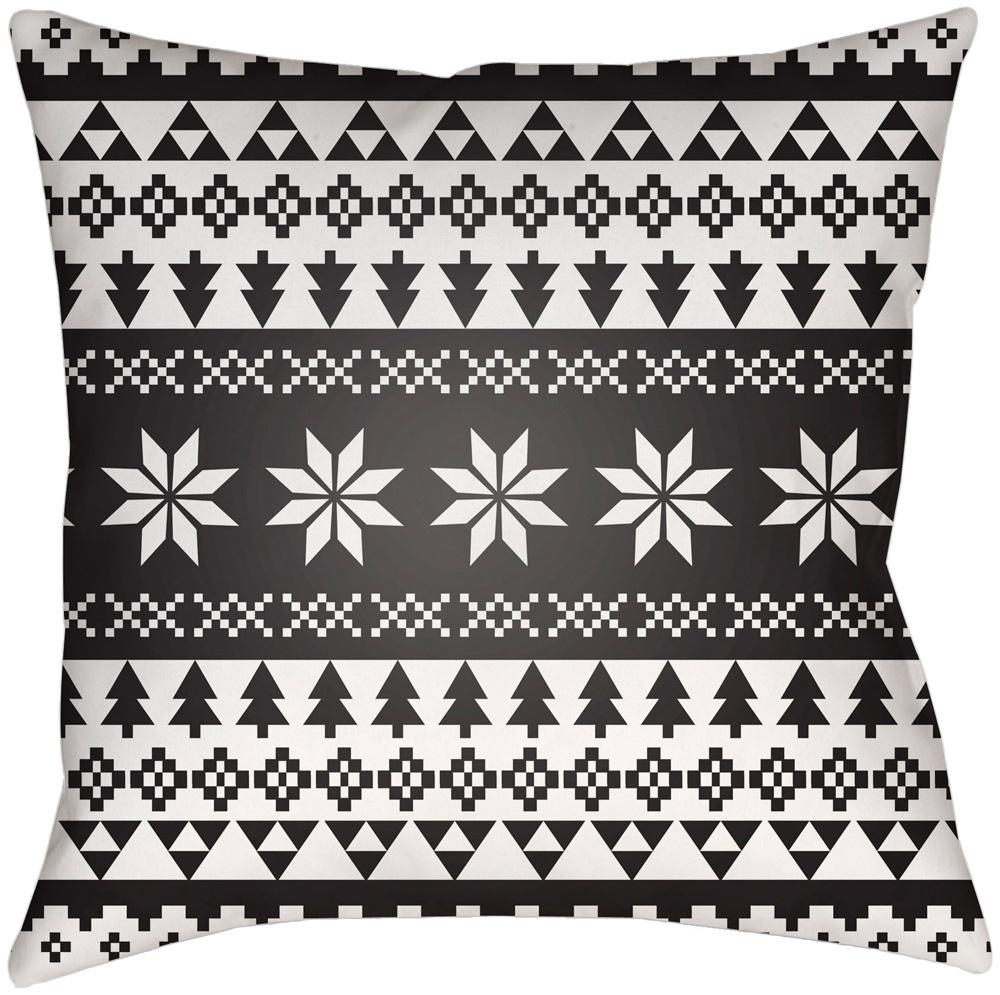 Livabliss - Snowflake Sweater 18inLx18inW Accent Pillow - PHDSW001-1818 veiw 1