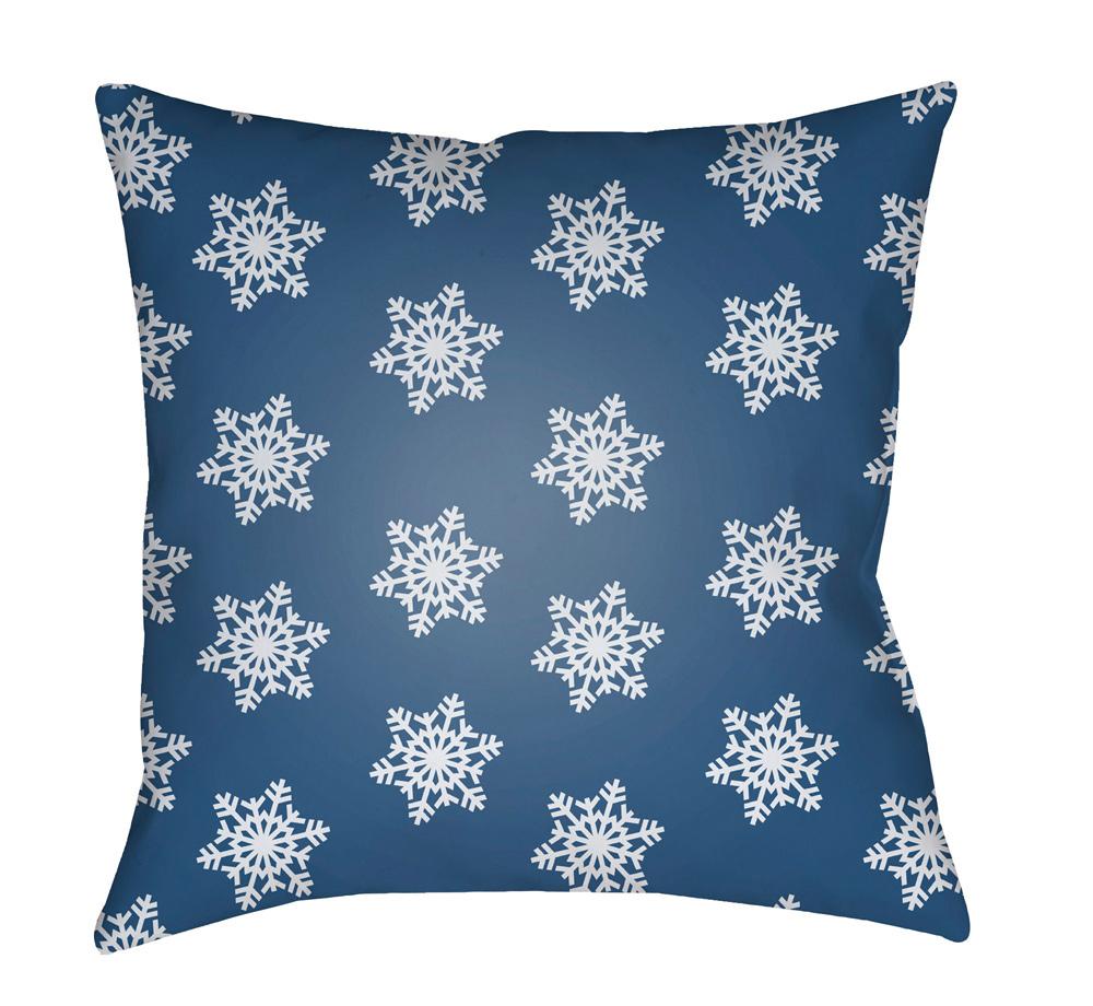 Livabliss - Snowflakes 20inLx20inW Accent Pillow - HDY098-2020 veiw 1