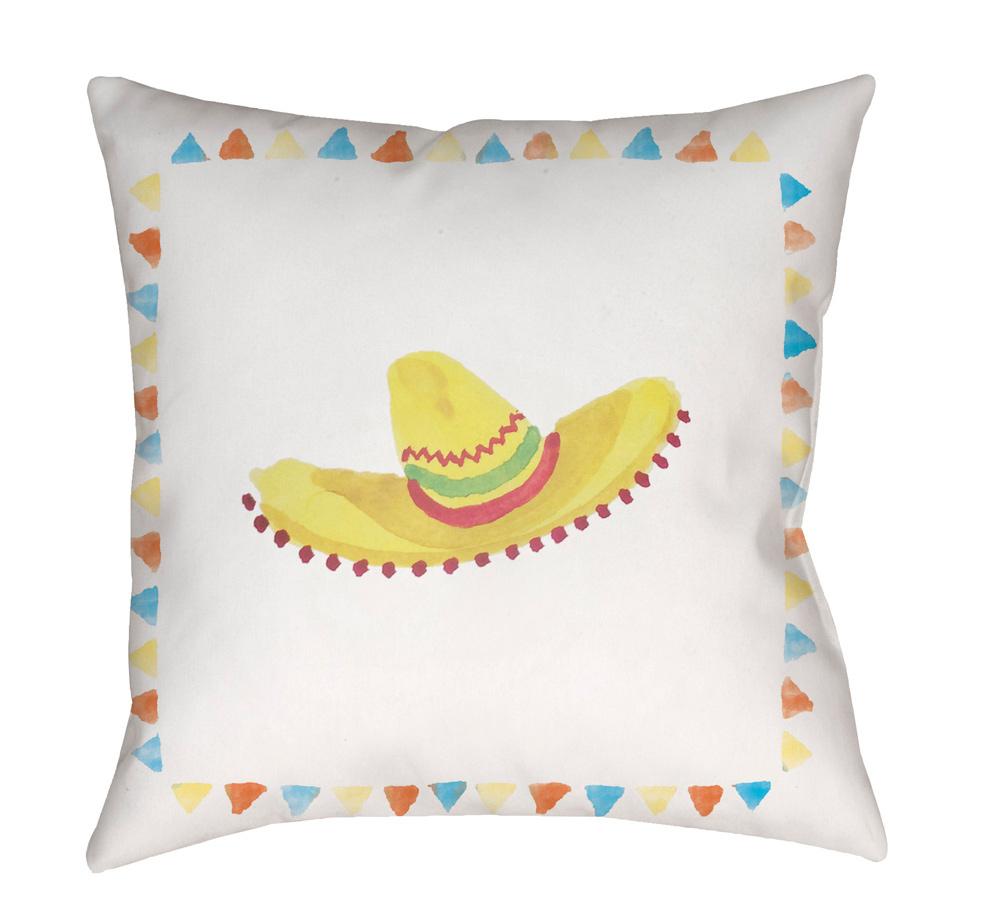 Livabliss - Sombrero 20inLx20inW Accent Pillow - WMAYO027-2020 veiw 1