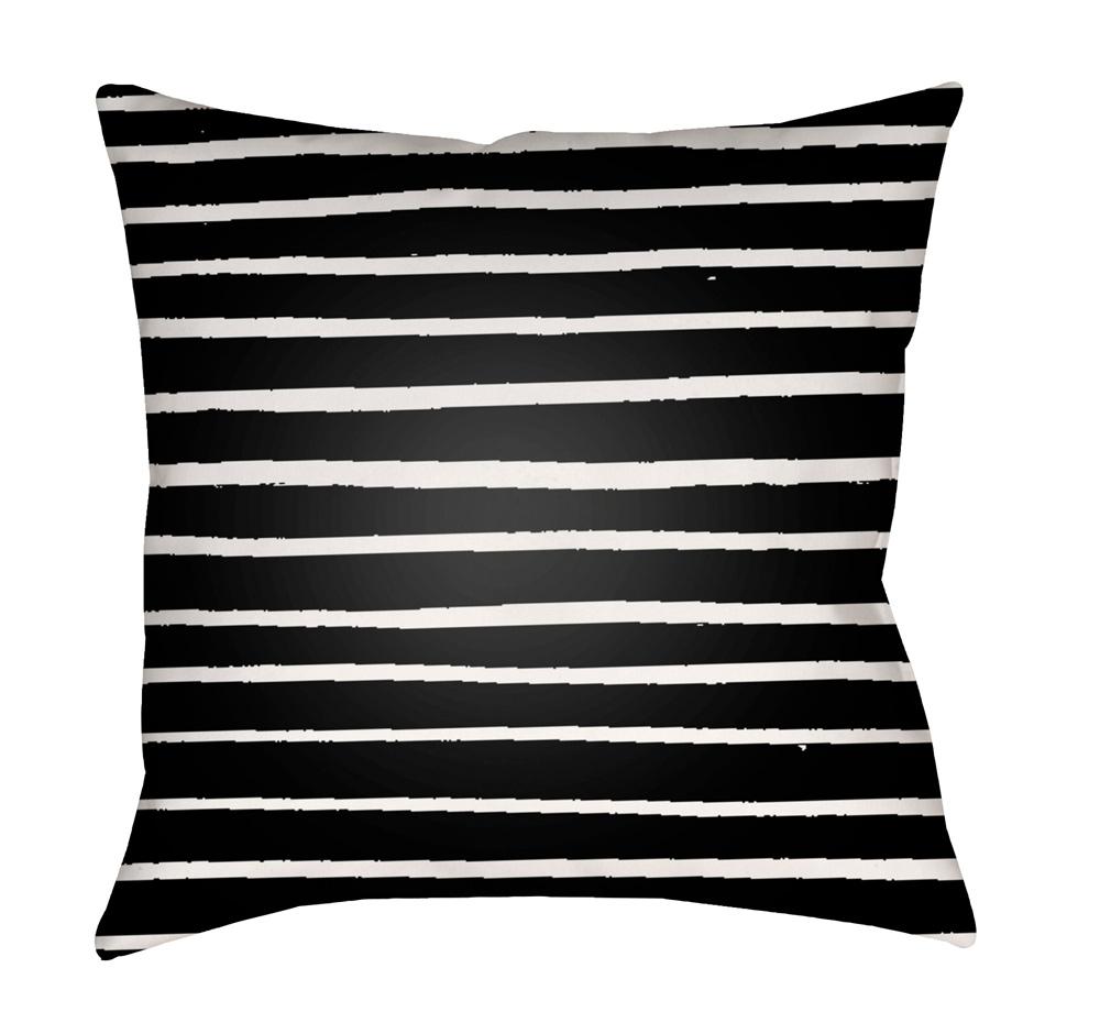 Livabliss - Stripes 18inLx18inW Accent Pillow - WRAN006-1818 veiw 1