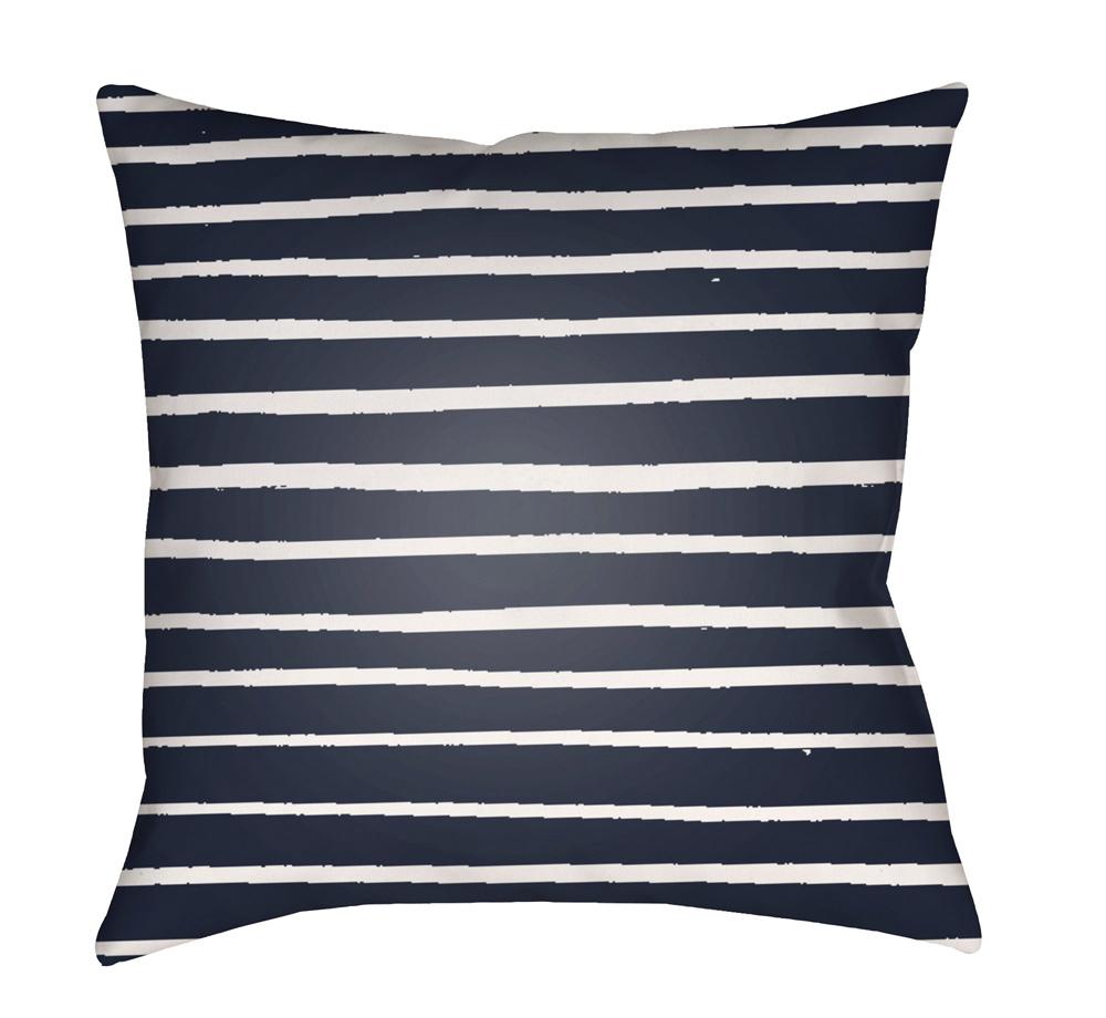 Livabliss - Stripes 18inLx18inW Accent Pillow - WRAN008-1818 veiw 1