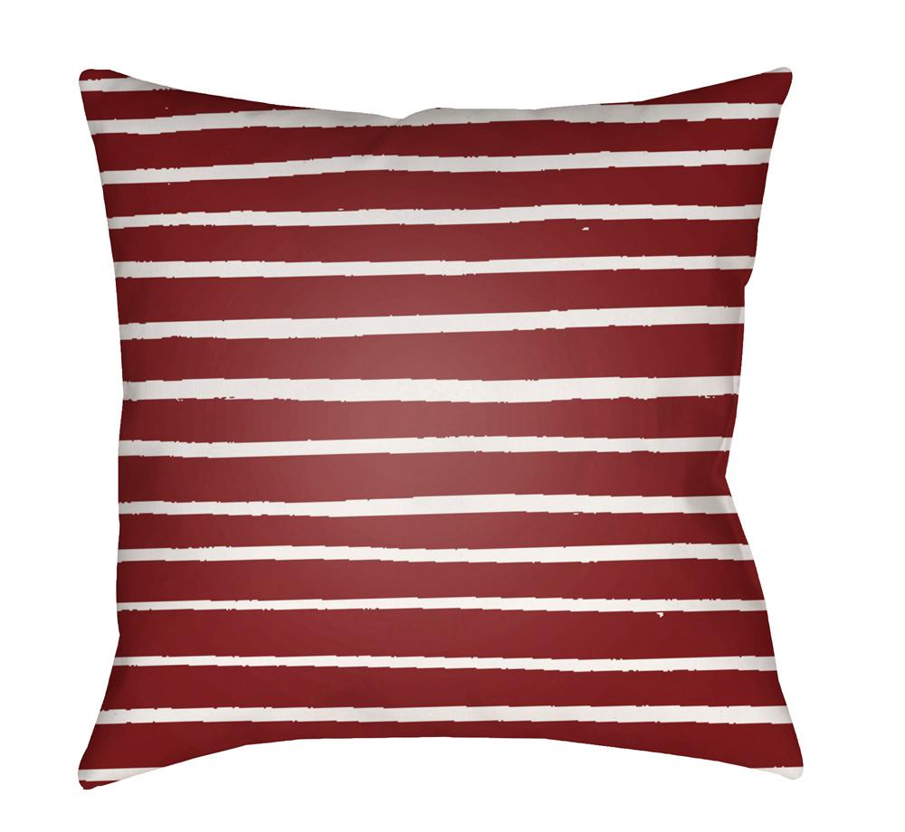 Livabliss - Stripes 18inLx18inW Accent Pillow - WRAN009-1818 veiw 1