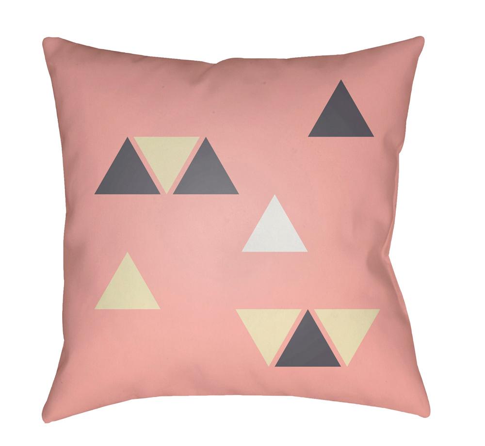 Livabliss - Triangles 18inLx18inW Accent Pillow - WRAN014-1818 veiw 1
