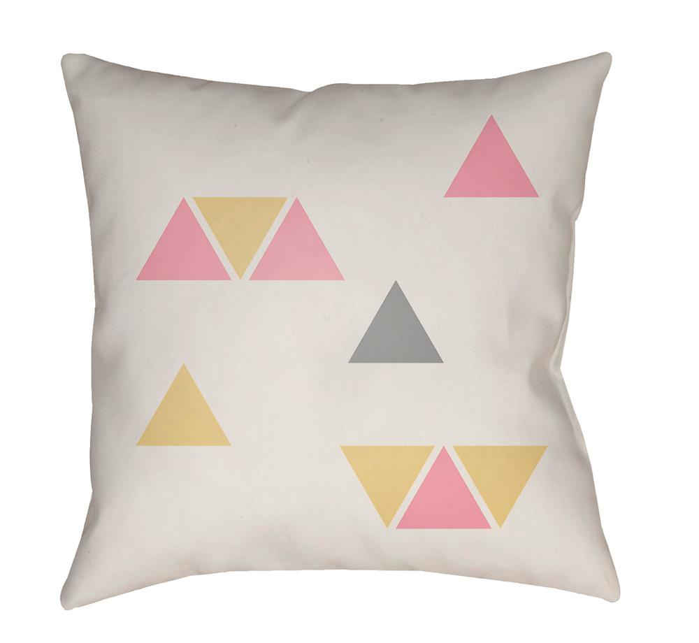 Livabliss - Triangles 18inLx18inW Accent Pillow - WRAN015-1818 veiw 1