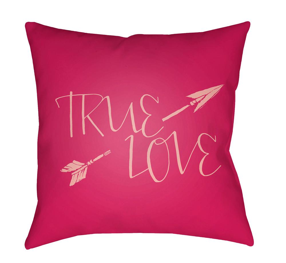 Livabliss - True Love 20inLx20inW Accent Pillow - HEART022-2020 veiw 1