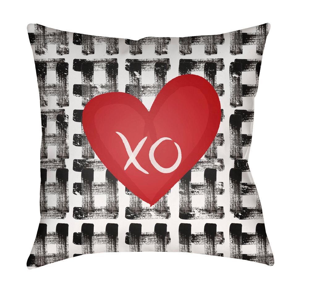 Livabliss - Valentine 20inLx20inW Accent Pillow - HEART001-2020 veiw 1