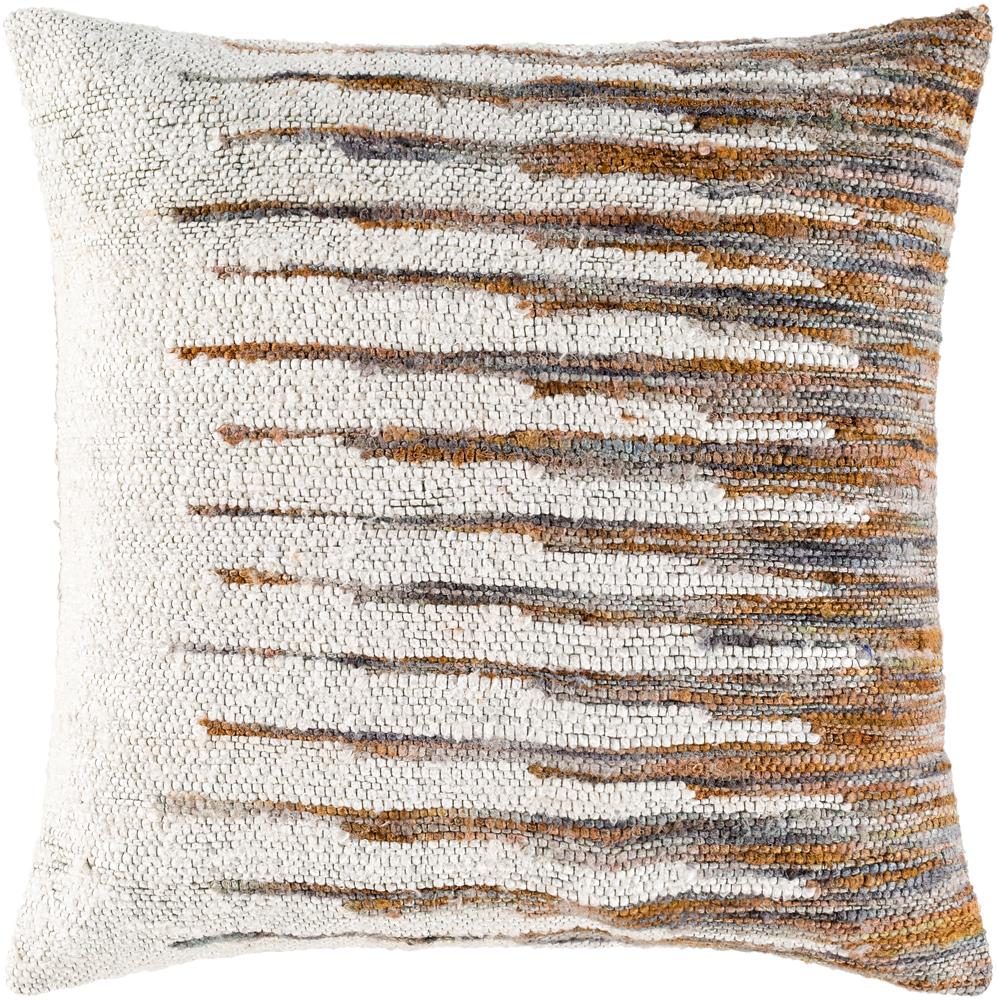 Livabliss - Vibe 20inLx20inW Accent Pillow - With Down Insert - VIB002-2020D veiw 1