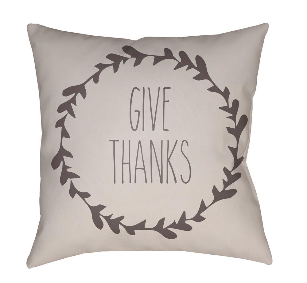 Livabliss - Wreath 20inLx20inW Accent Pillow - WRE001-2020 veiw 1