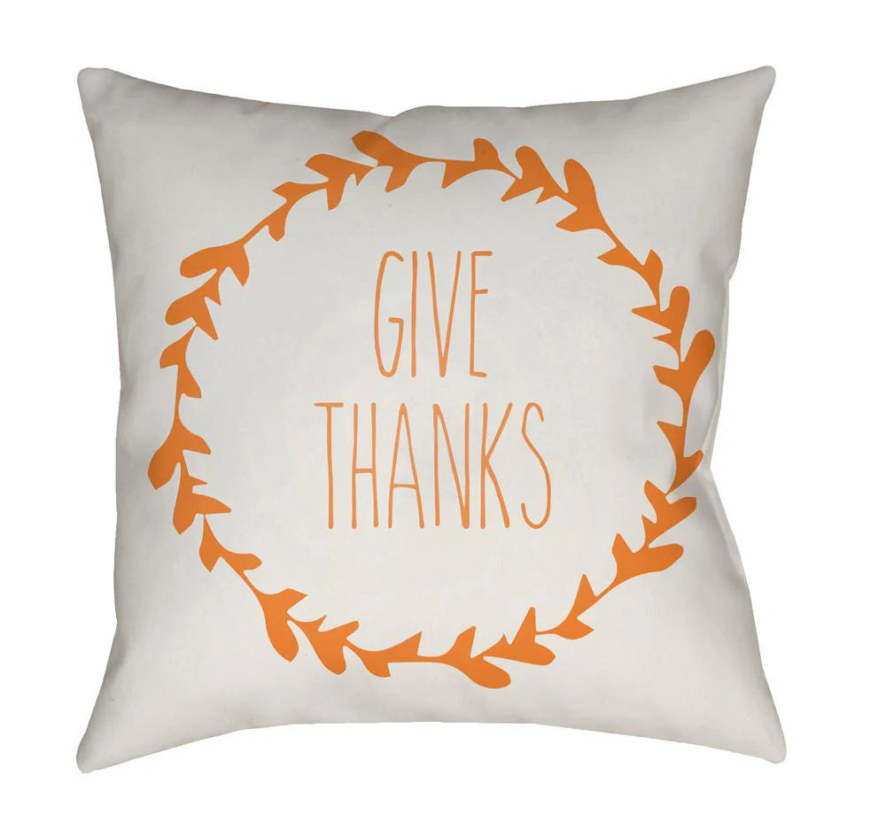 Livabliss - Wreath 18"Lx18"W Accent Pillow - WRE003-1818