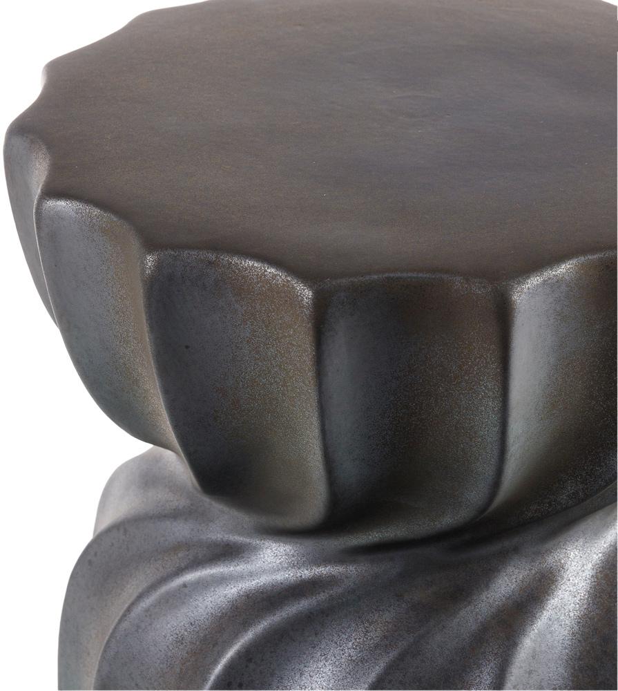 Livabliss - Alexia Garden Stool - Charcoal - AAX005-181313 veiw 3