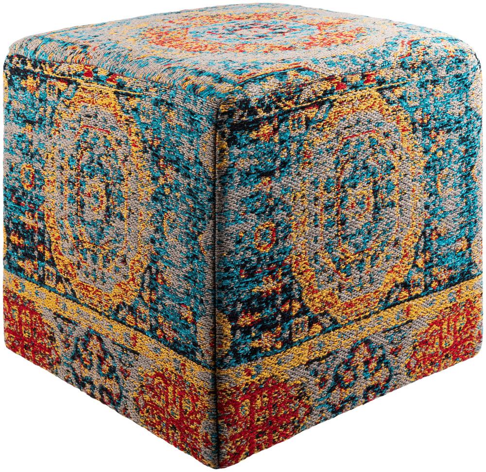 Livabliss - Amsterdam Ottoman - Blue - AMPF001-181818 veiw 1