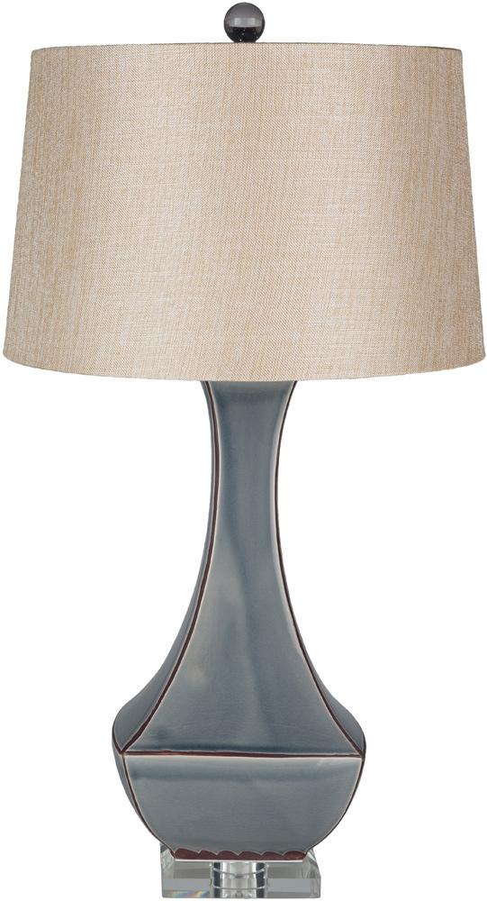 Livabliss - Belhaven Accent Table Lamp - Medium Gray - Clear - LMP1070-TBL veiw 1