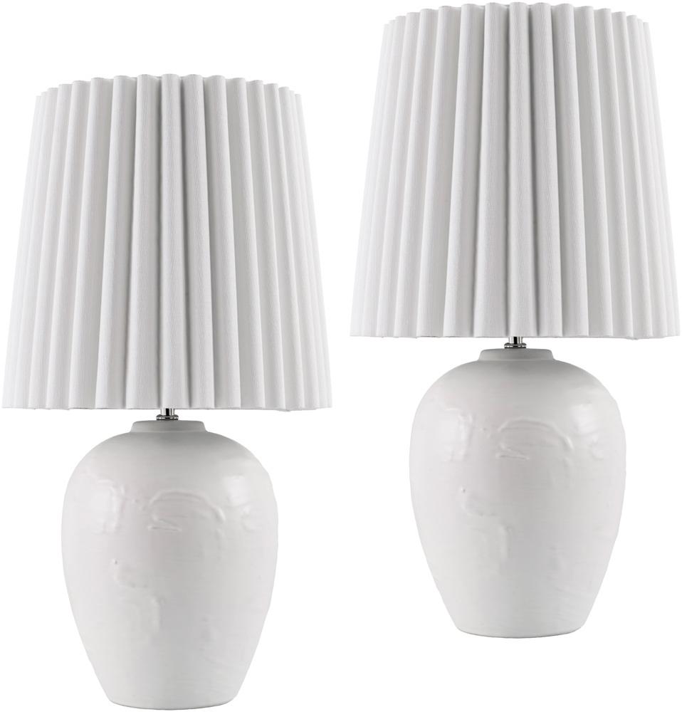 Livabliss - Mako Accent Table Lamp - White - MAK002-SET veiw 1