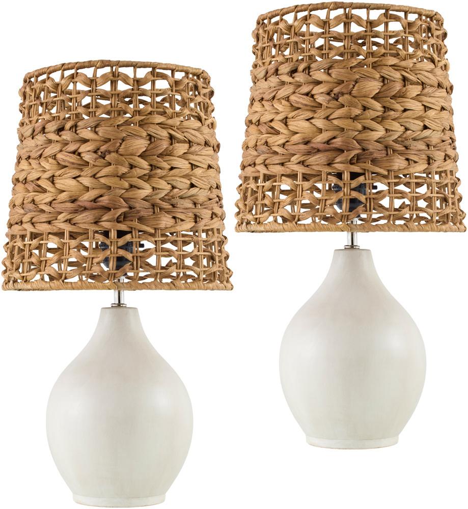 Livabliss - Pabu Accent Table Lamp - Cream - PBU002-SET veiw 1
