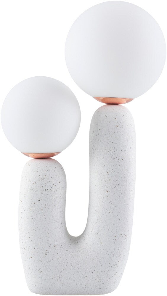 Livabliss - Sedeum Accent Table Lamp - White - SED-007 veiw 1
