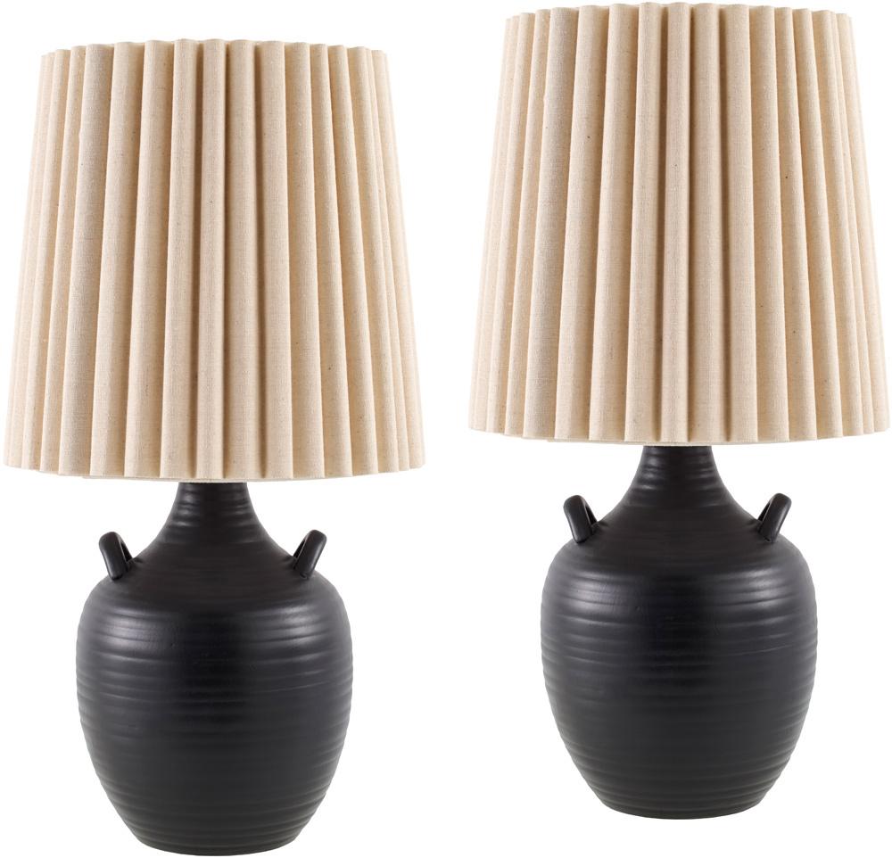 Livabliss - Sunken Accent Table Lamp - Black - SUN001-SET veiw 1