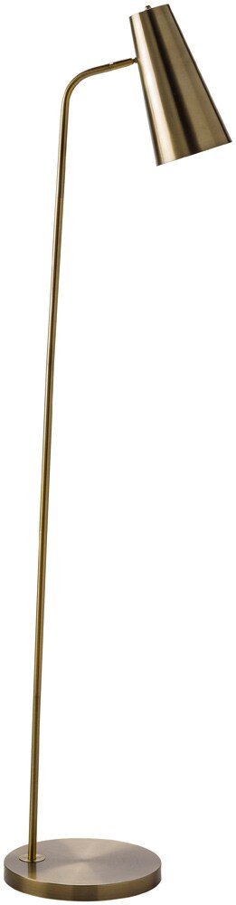 Livabliss - Tanner Task Floor Lamp - Metallic - Brass - TNR-003 veiw 1