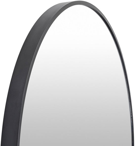 Livabliss - Aranya Mantel Mirror - Black - RAY001-3635 veiw 2