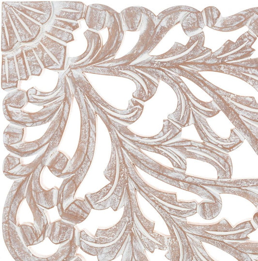 Livabliss - Hampi Dimensional Wall Accent - White - HMP002-4830 veiw 2