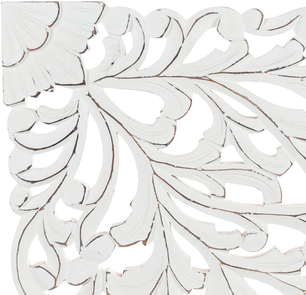 Livabliss - Hampi Dimensional Wall Accent - White - HMP001-4830 veiw 3