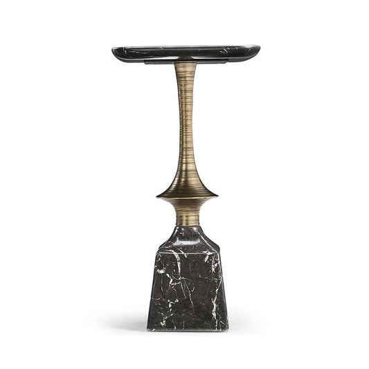 Jonathan Charles Fine Furniture - Stone Harbor Martini Table - Black 009-3-DQ0-BMA veiw 2