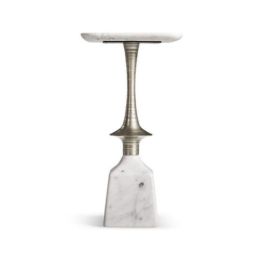 Jonathan Charles Fine Furniture - Stone Harbor Martini Table - White 009-3-DQ1-WMA veiw 2
