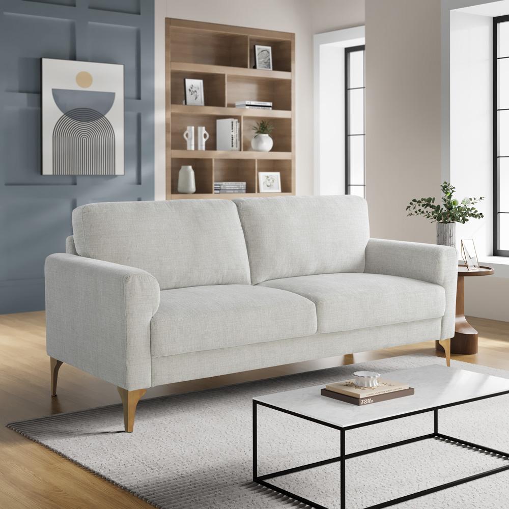 Lifestyle Solutions - Studio Living Moreland Sofa, Ivory - 133A016IVO veiw 10