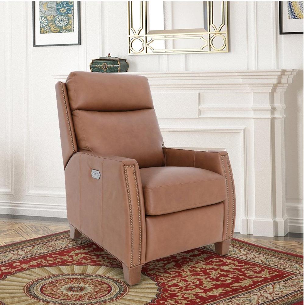 BarcaLounger - Anaheim Power Recliner w/Power Head Rest & Power Lumbar - Dobbs Saddle - 9PHL3687571886 veiw 8