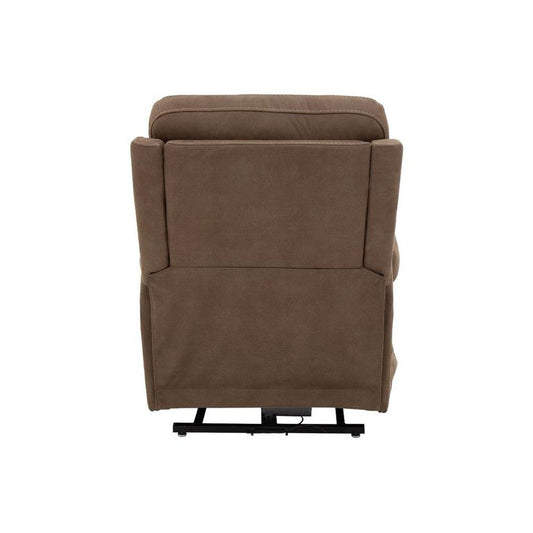 BarcaLounger - Lloyd Power Lift Recliner w/Power Head Rest, Power Lumbar & 3 Zone Heat - Stonewash Granite - 23PHLH1444214585 veiw 2