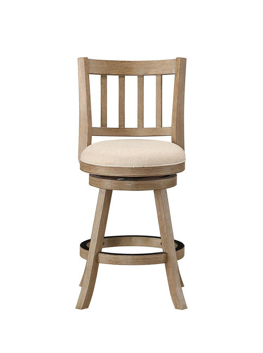 Boraam - Sheldon Swivel Counter Stool - Ivory - 76324 veiw 2