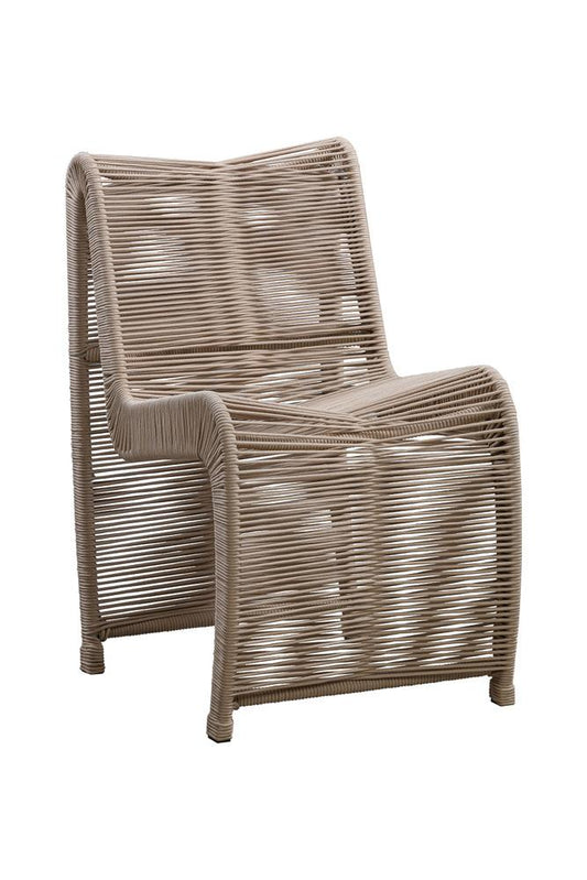 Boraam - Lorenzo Rope Outdoor Patio Chairs, Set of 2 - Tan - 77145 veiw 2