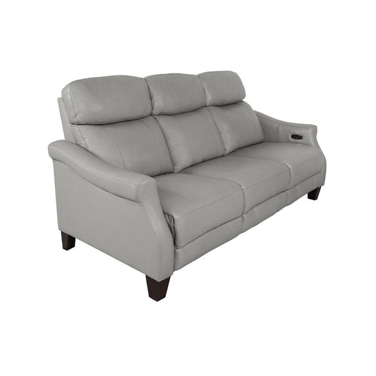 Armen Living - Felicity 84in Zero Gravity Power Reclining Sofa in Silver Leather - LCFE3LSI veiw 2