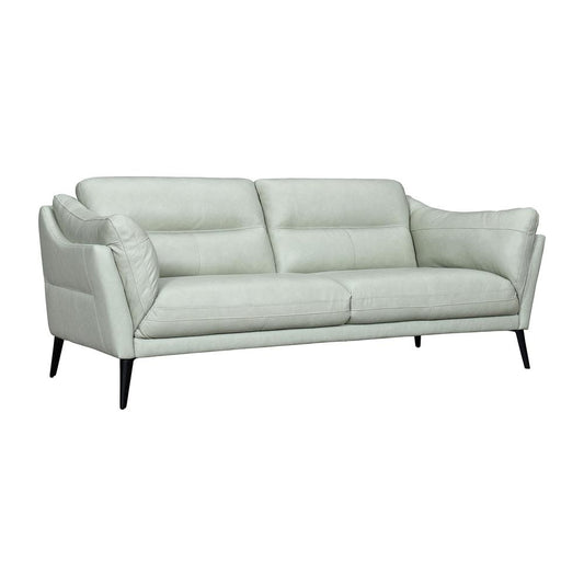 Armen Living - Franz Mint Leather Sofa - LCFR3MINT veiw 2
