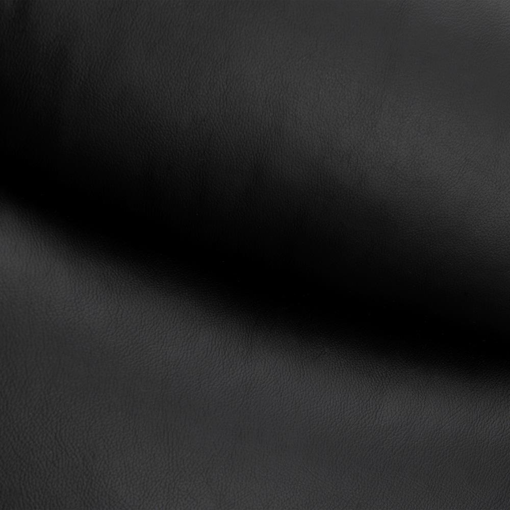 Armen Living - Greyson 83in Black Leather Sofa - LCGY3BLK veiw 5