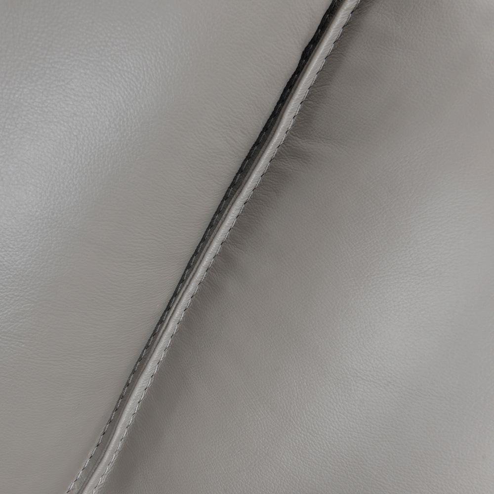 Armen Living - Summit 3 Piece Greige Leather Sectional Sofa - LCSUSEGRG veiw 5