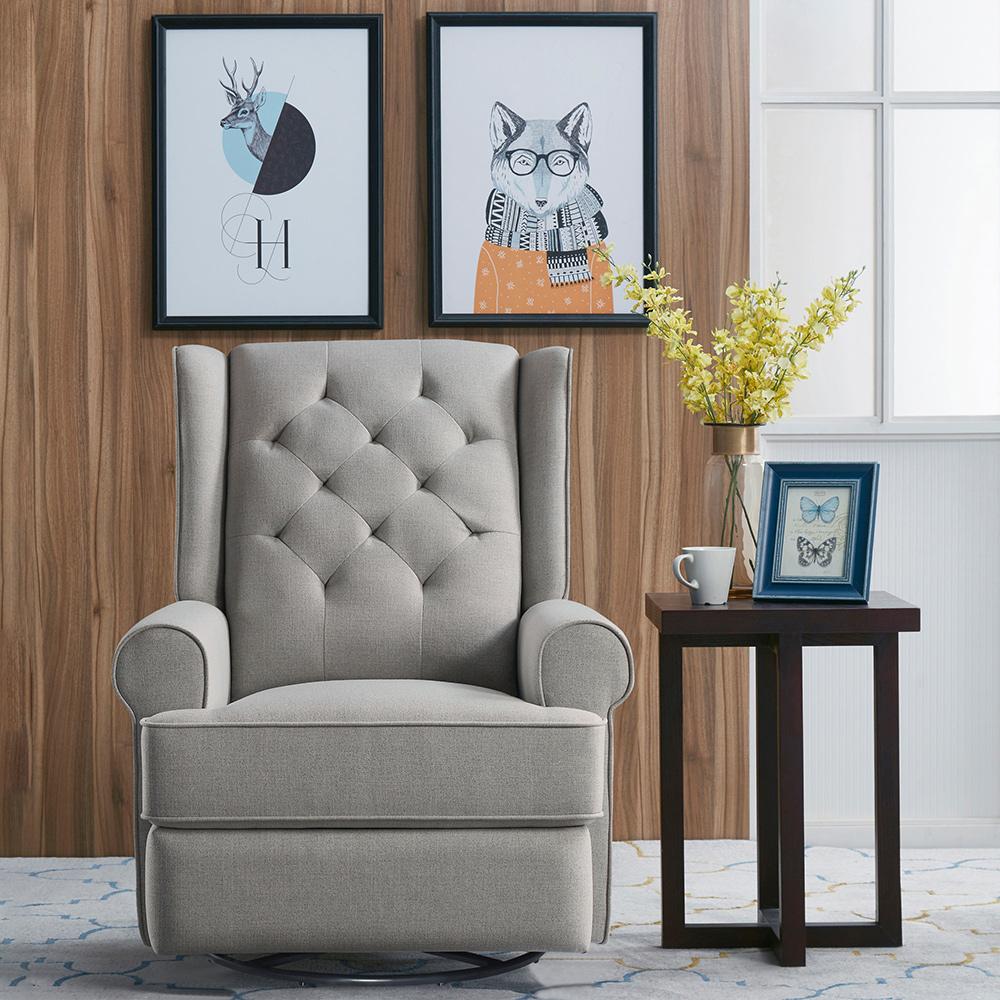 Westwood Design - Amelia Power Glider | Charcoal - AM-GL-5115RP-CHA-PWR veiw 3