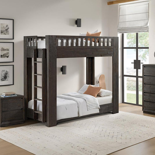 Westwood Design - Bello Twin over Twin Bunk | Cocoa - BO-BU-8519TT-COC-C veiw 2