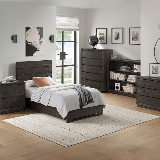 Westwood Design - Bello Twin Bed | Cocoa - BO-TB-8538TB-COC-C veiw 2