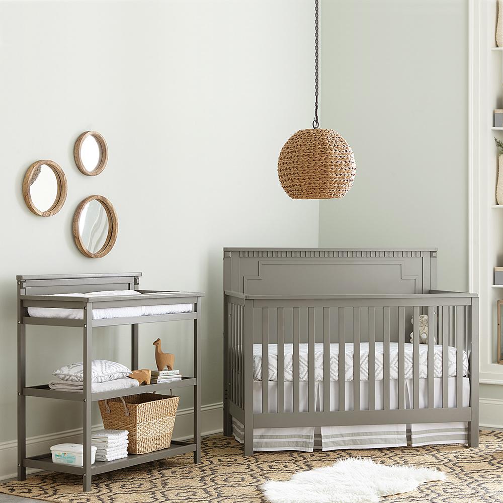 Westwood Design - Emery Convertible Crib | Gray - EM-CR-2301NR-GRY veiw 4