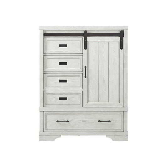 Westwood Design - Foundry Chifferobe | White Dove - FN-CF-2725SD-WDV veiw 2